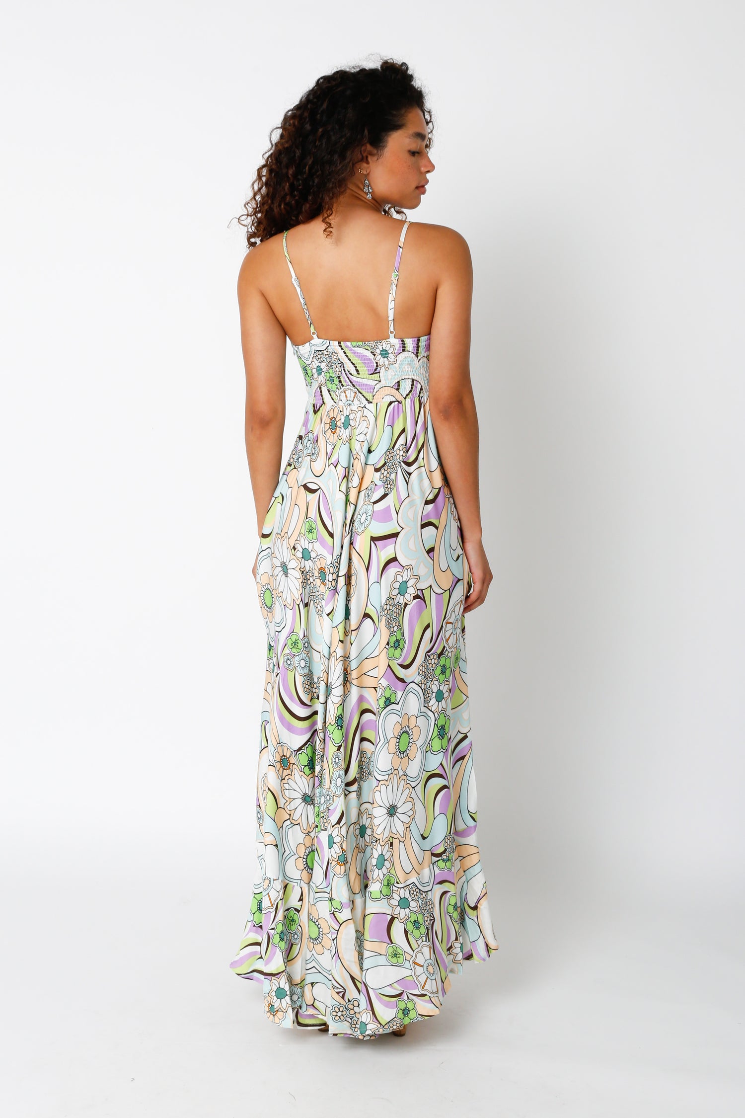 Disco Floral Maxi