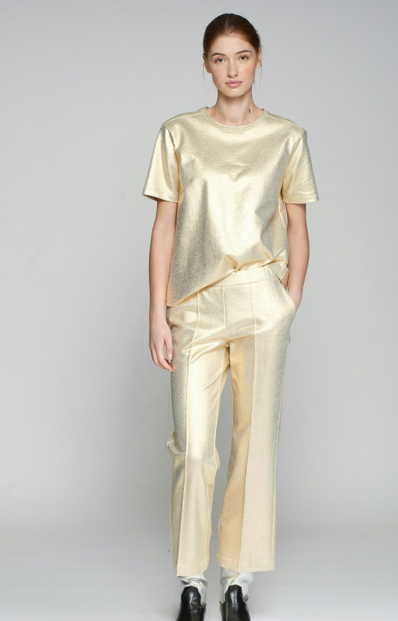 Tailored Gold Trouser