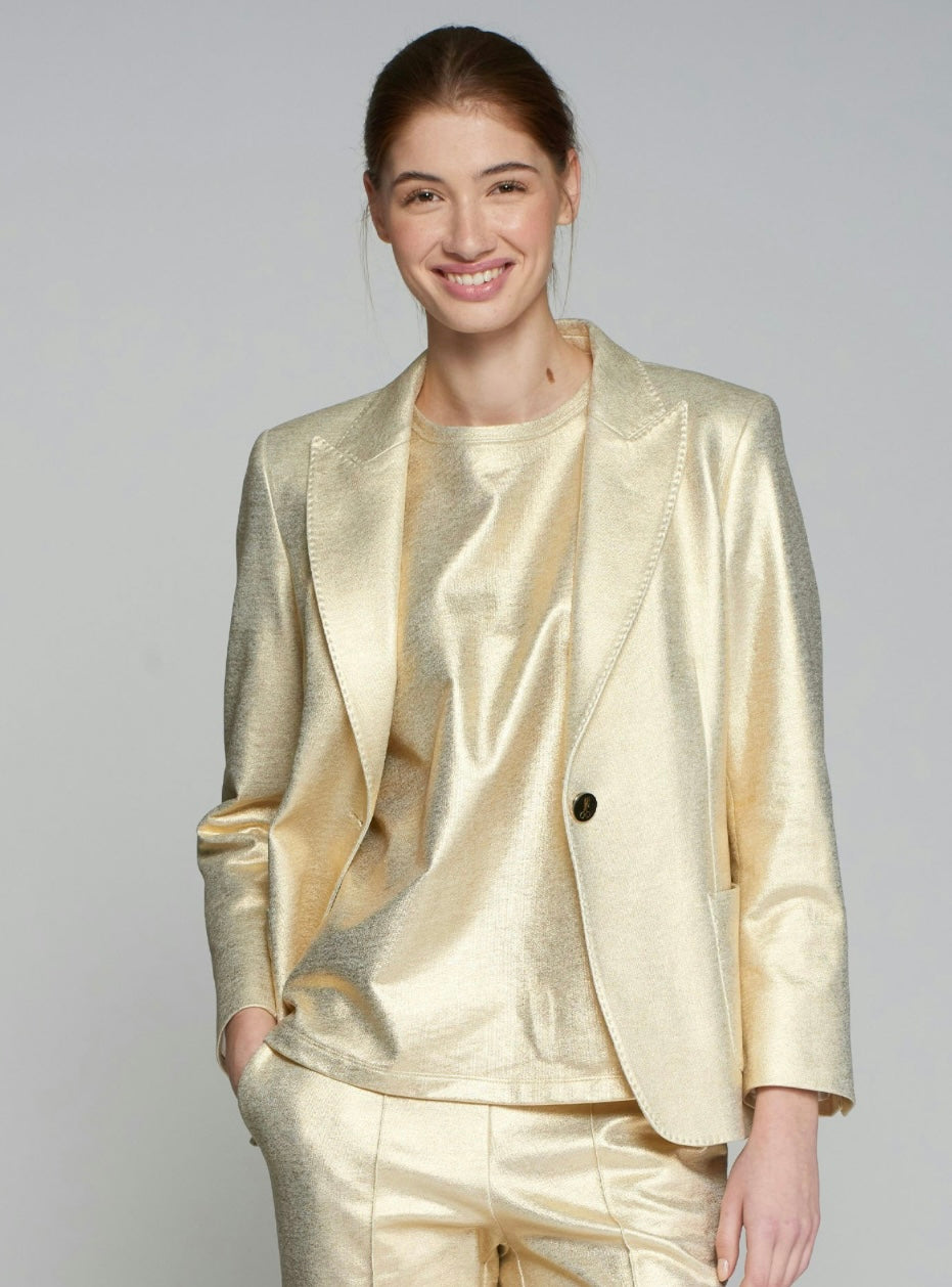 Tailored Gold Blazer