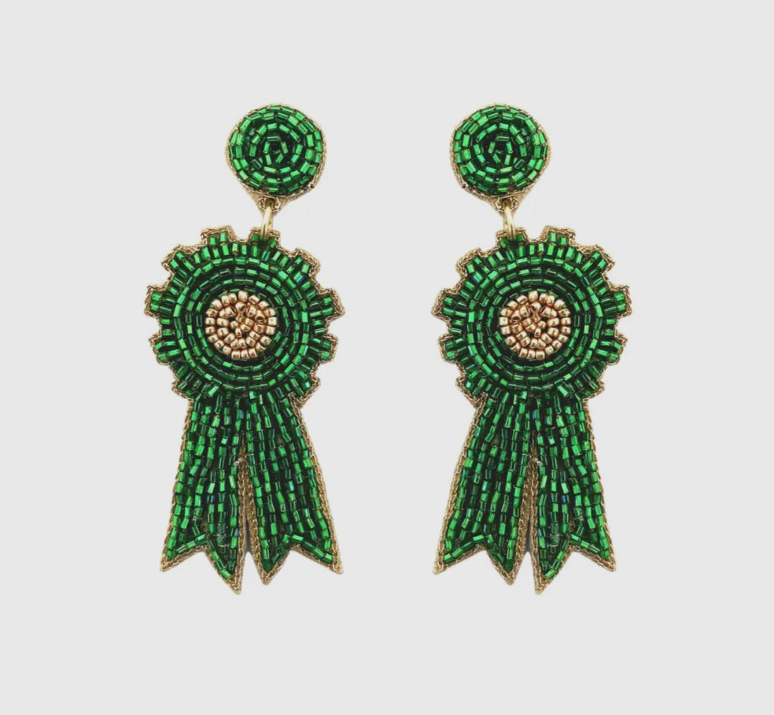 Derby Ribbon Earings