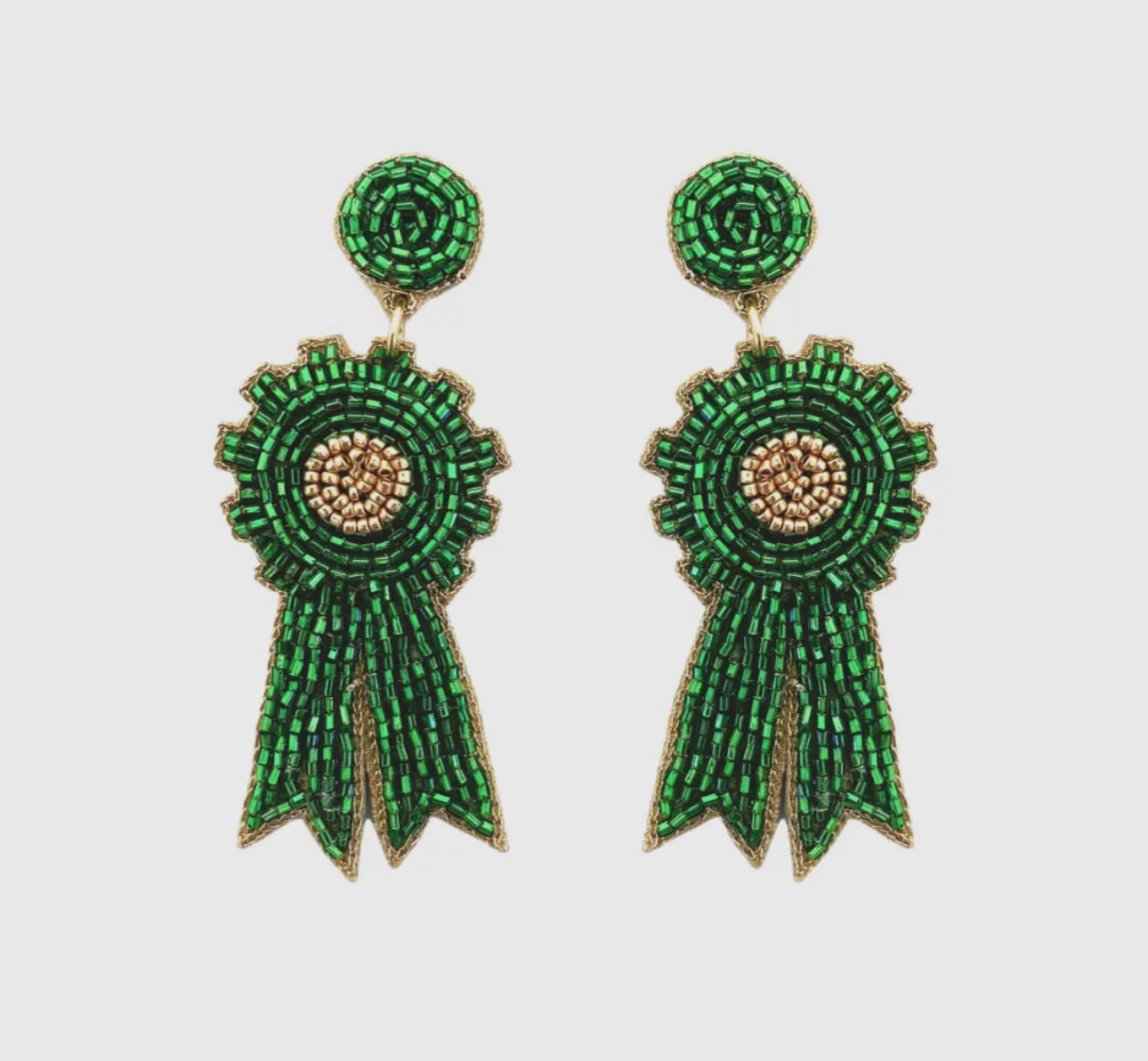 Derby Ribbon Earings