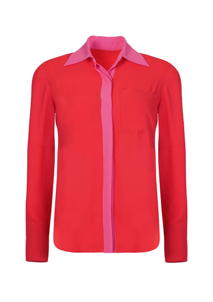 Carlos Crimson Blouse