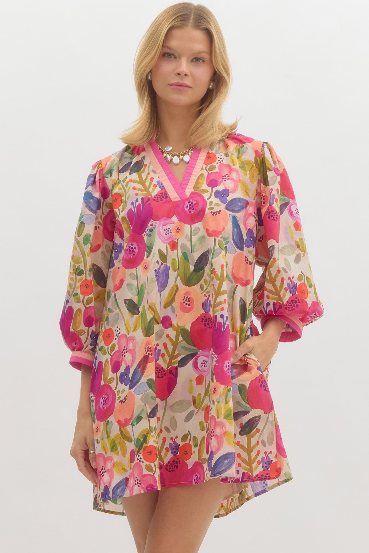 Garden Party Tunic Dress