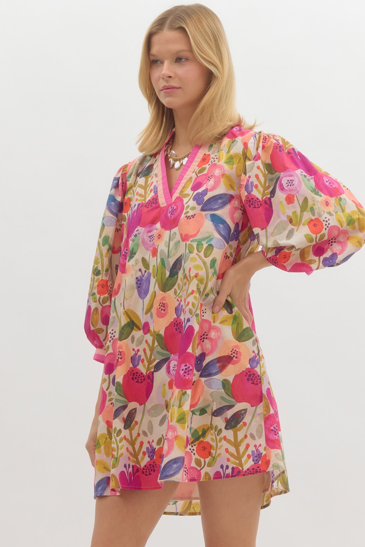 Garden Party Tunic Dress