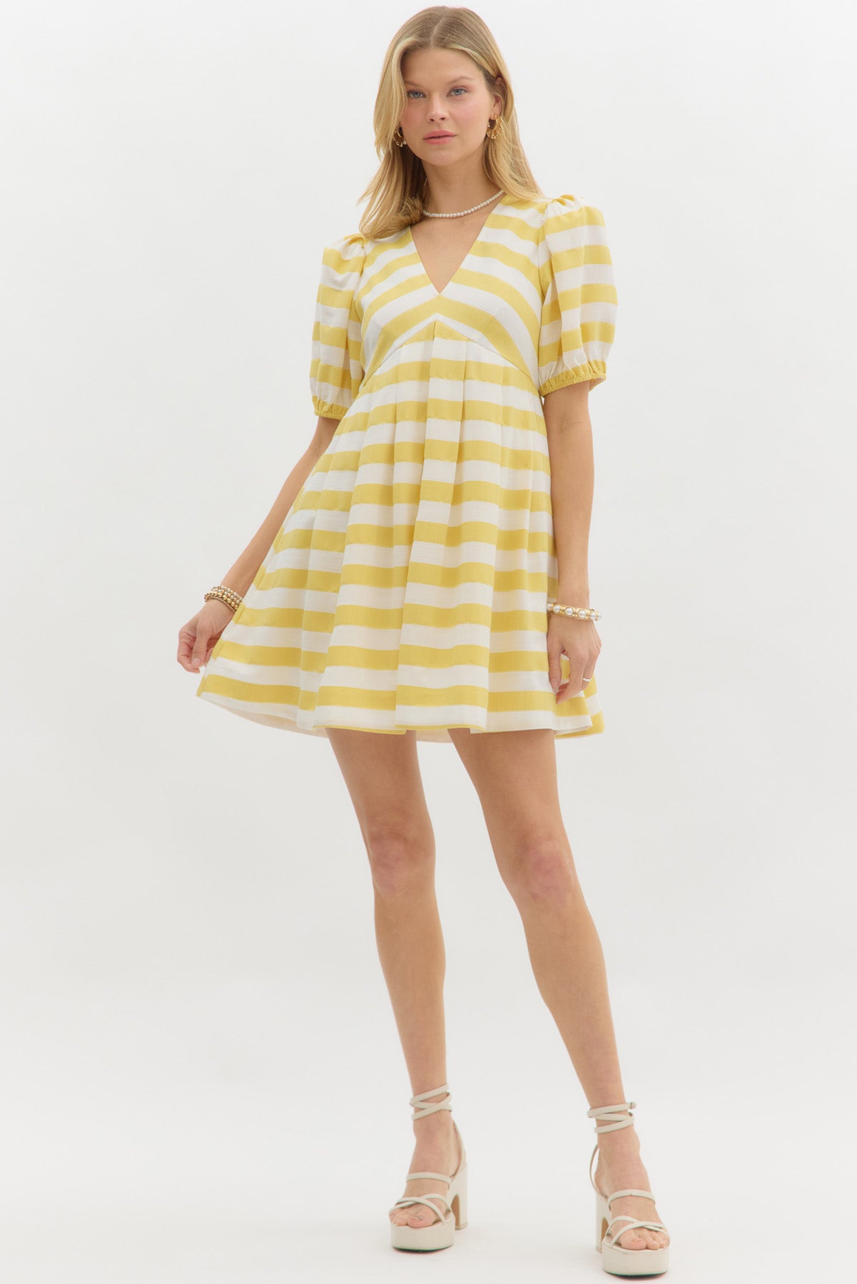 Yellow Striped Mini