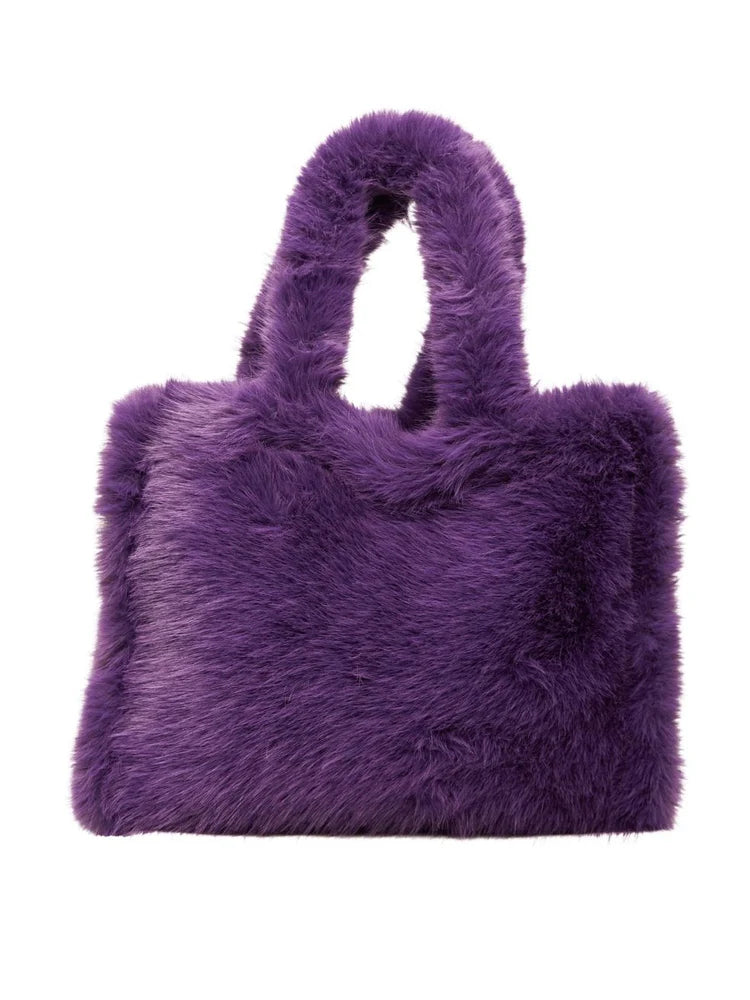 Oversized Fur Tote