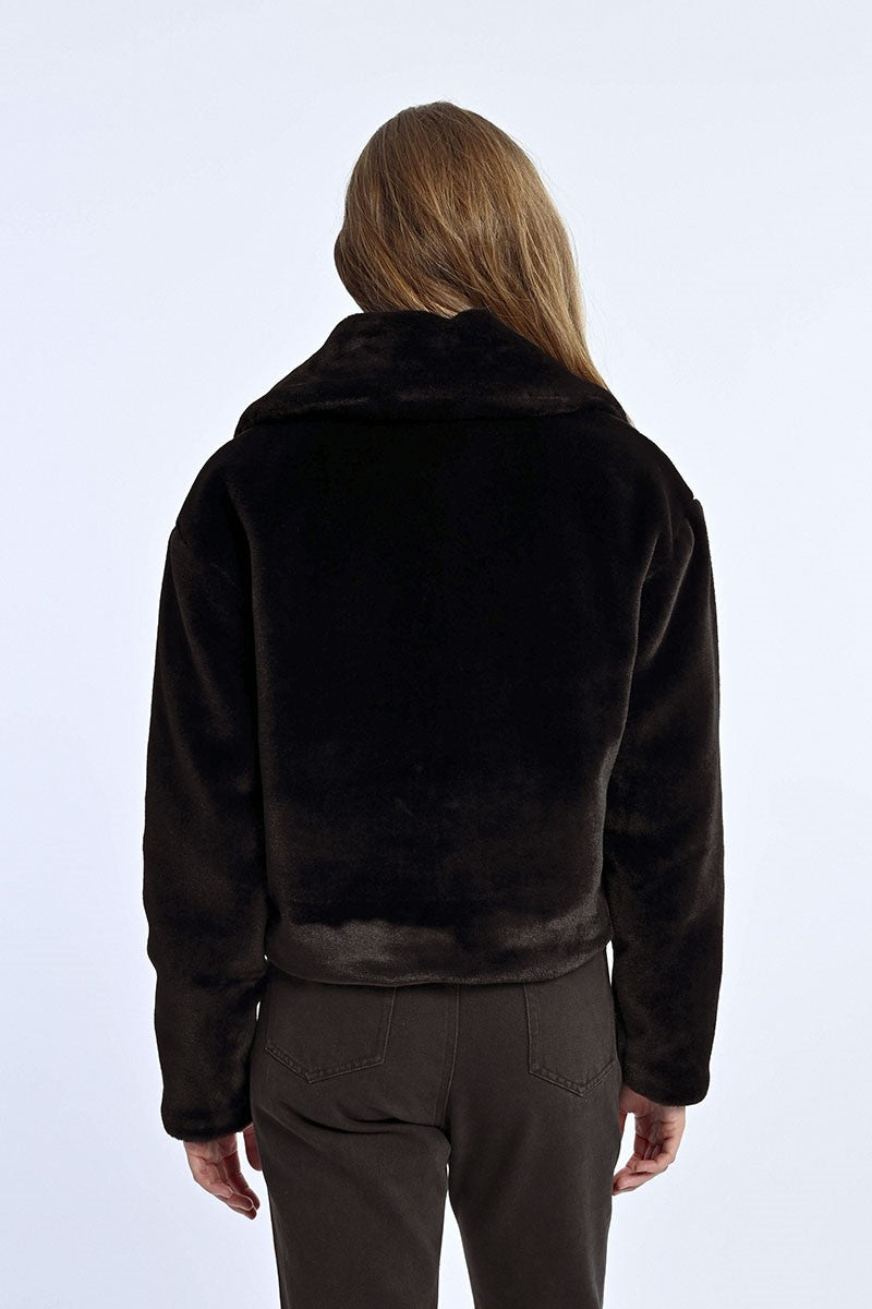 The Black Fur Jacket