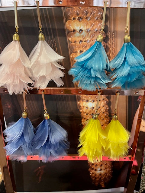 Feather Earrings