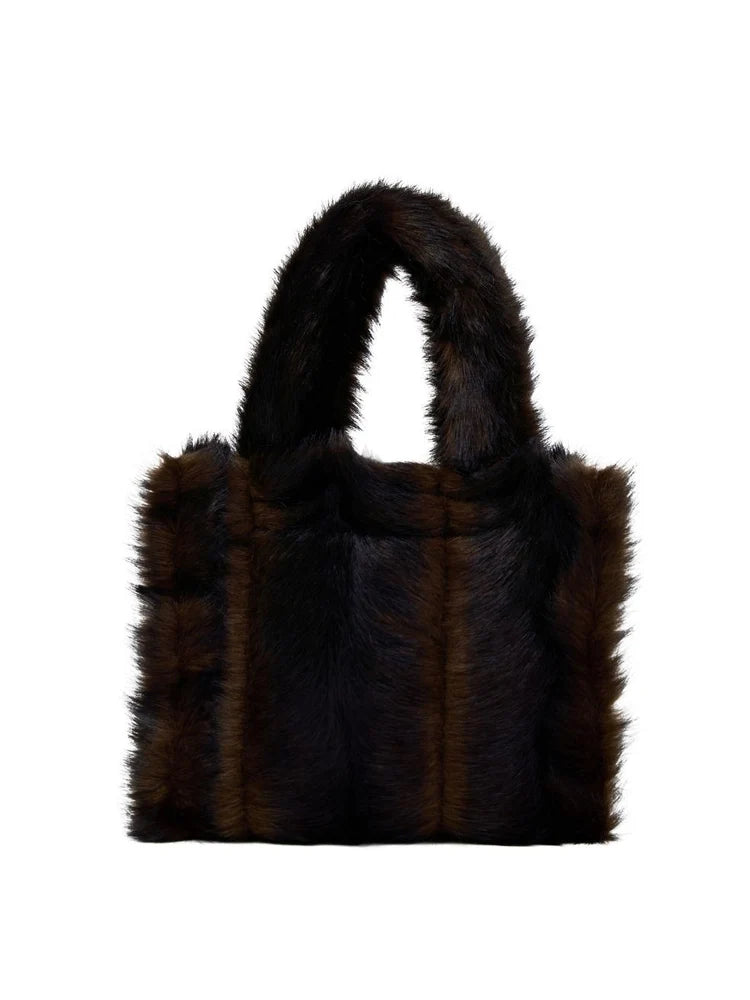 Mini Fur Tote