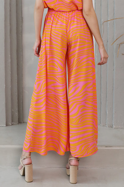 Sunset Safari Wide-Leg Pants